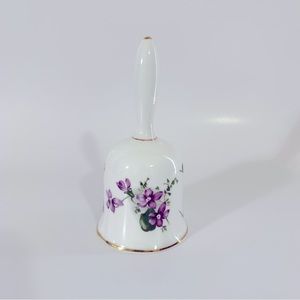 Spode Hammersley Spode Victorian Violets Bell